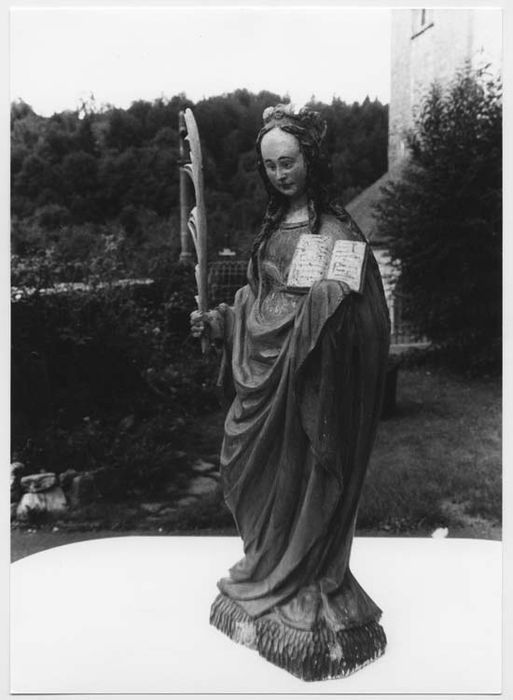 statue : sainte Cécile