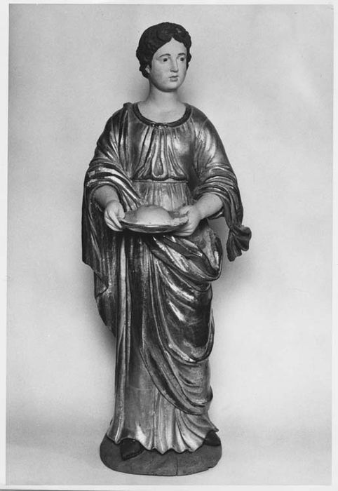 statue : sainte Agathe