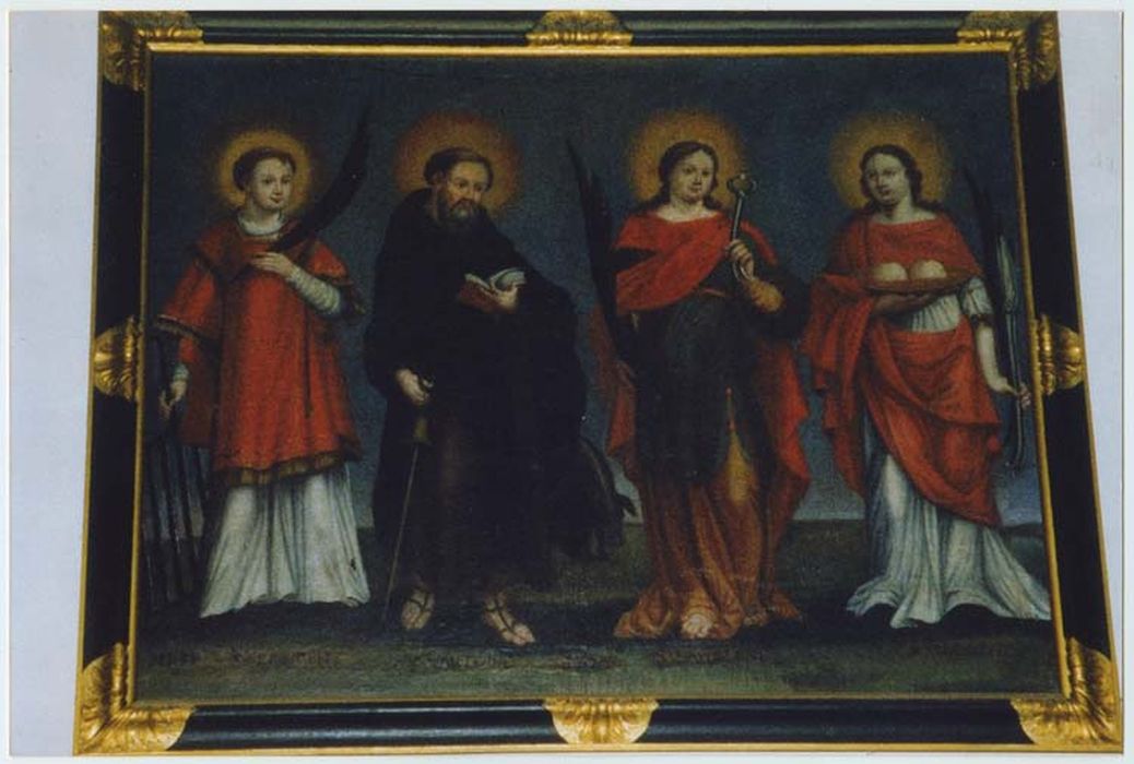 tableau : quatre saints martyrs
