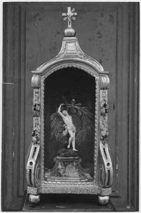 statuette-reliquaire : saint Sébastien - © Ministère de la Culture (France), Médiathèque du patrimoine et de la photographie, Diffusion RMN-GP 