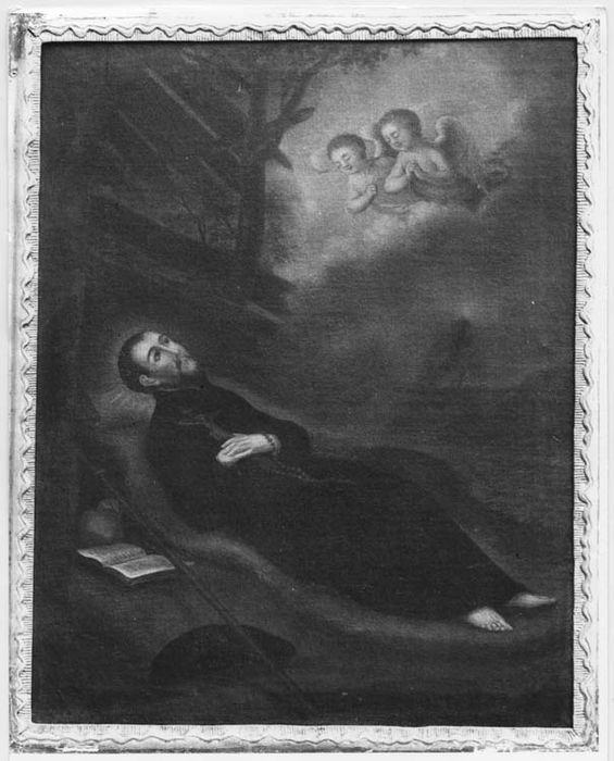 tableau : saint François-Xavier mourant