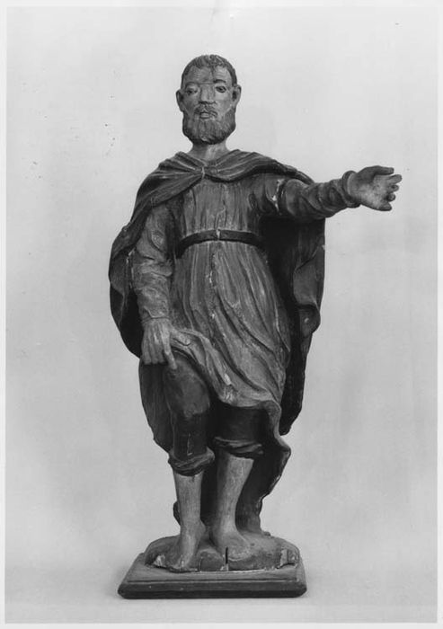 statuette : saint Roch