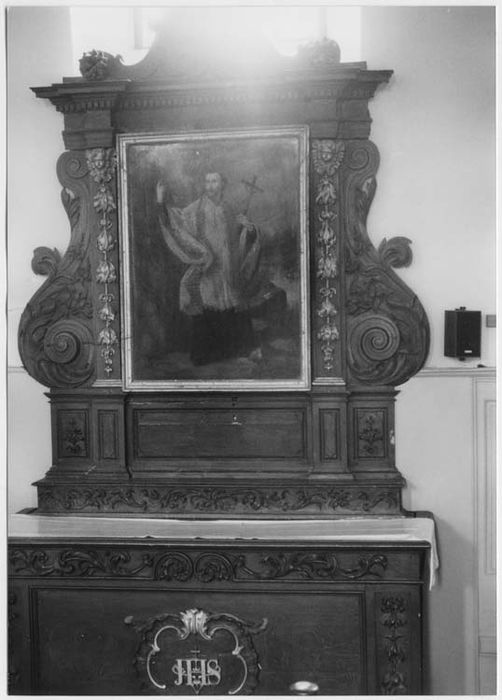 retable, tableau : Saint François-Xavier
