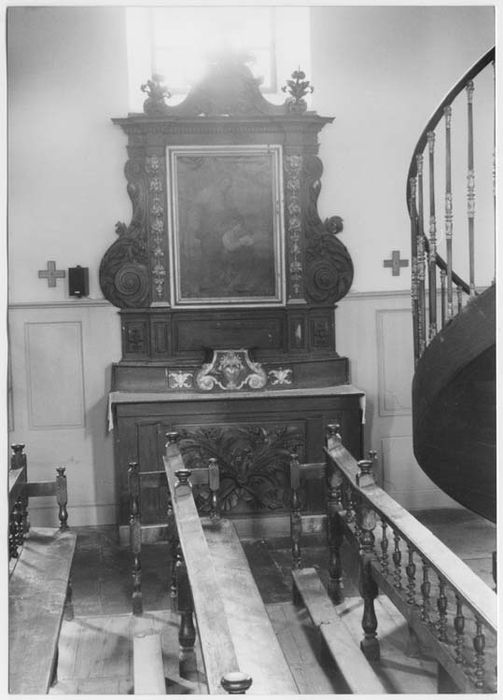 retable, tableau : Education de la Vierge