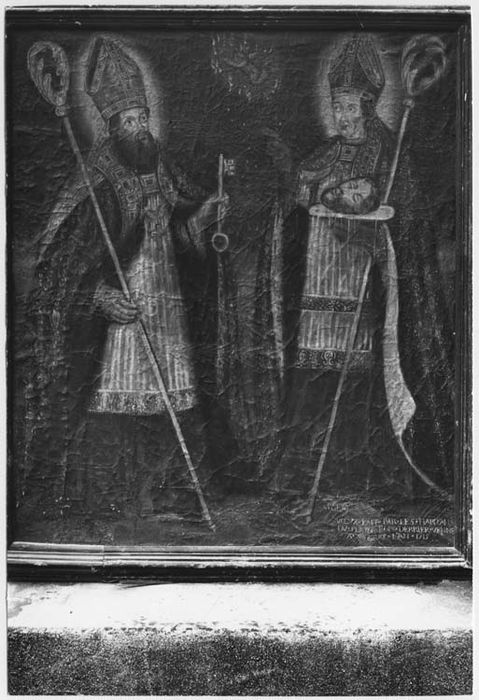 tableau : saint Grat et saint Guérin