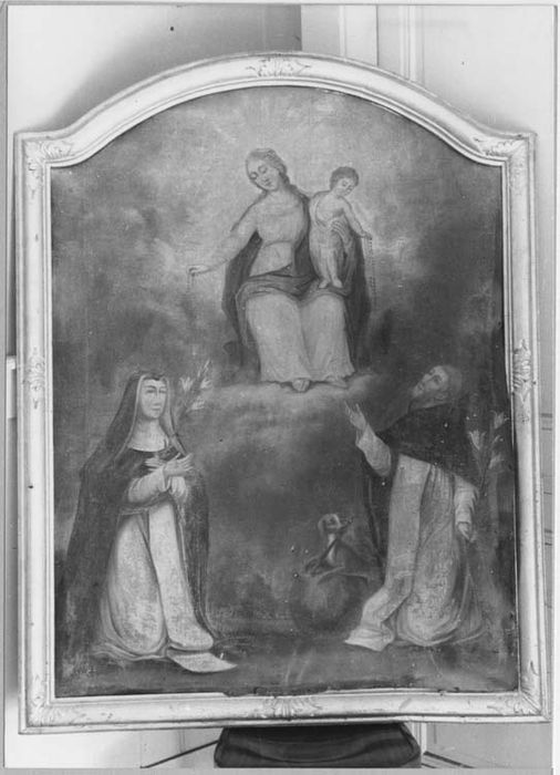 tableau : Remise du rosaire (la)