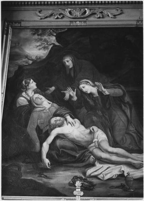 tableau : Déploration sur le Christ mort