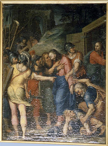 Tableau : 'L'arrestation du Christ', huile sur toile - © Ministère de la Culture (France), Médiathèque du patrimoine et de la photographie (objets mobiliers), tous droits réservés