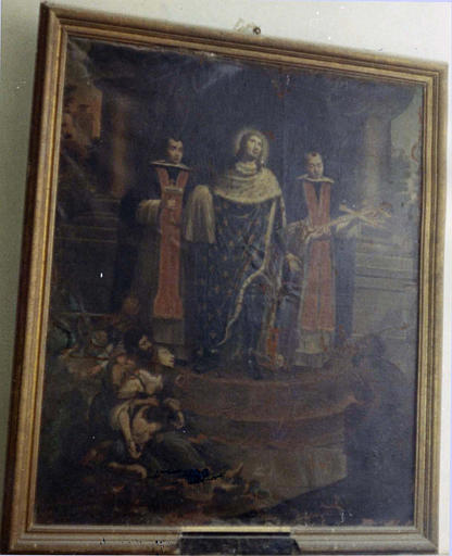 Tableau : 'Saint Louis, roi de France, et l'ostension des reliques', huile sur toile - © Ministère de la Culture (France), Médiathèque du patrimoine et de la photographie (objets mobiliers), tous droits réservés