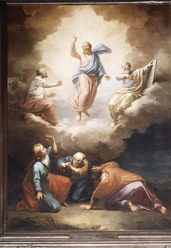 Tableau : 'La Transfiguration', huile sur toile