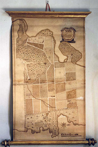 Carte : Vue d'une des terres de Monsieur de Brémond à Saint-Domingue