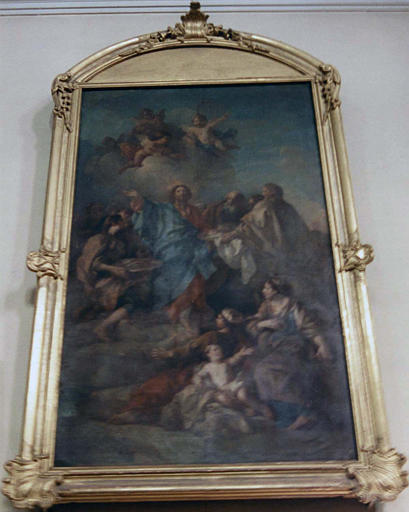 Tableau : 'La multiplication des pains', huile sur toile - © Ministère de la Culture (France), Médiathèque du patrimoine et de la photographie (objets mobiliers), tous droits réservés