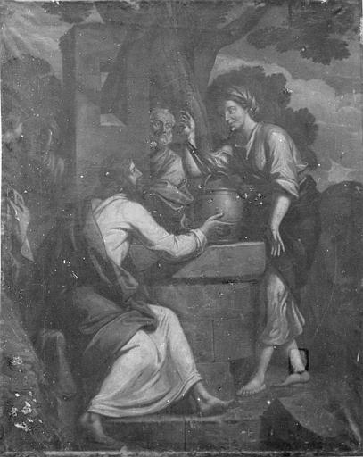 Tableau : 'Le Christ et la Samaritaine', huile sur toile - © Ministère de la Culture (France), Médiathèque du patrimoine et de la photographie (objets mobiliers), tous droits réservés