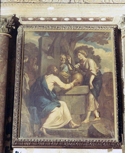 Tableau : 'Le Christ et la Samaritaine', huile sur toile - © Ministère de la Culture (France), Médiathèque du patrimoine et de la photographie (objets mobiliers), tous droits réservés