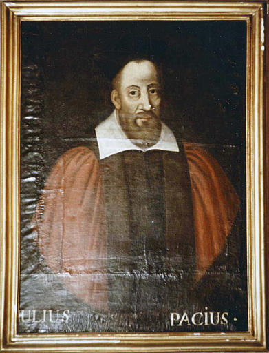 Tableau : 'Portrait de Julius Pacius', en buste, portant la robe rouge de magistrat, huile sur toile - © Ministère de la Culture (France), Médiathèque du patrimoine et de la photographie (objets mobiliers), tous droits réservés