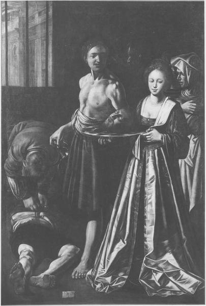 tableau : La Remise de la tête de saint Jean-Baptiste à Salomé, vue générale - © Ministère de la Culture (France), Médiathèque du patrimoine et de la photographie (objets mobiliers), tous droits réservés