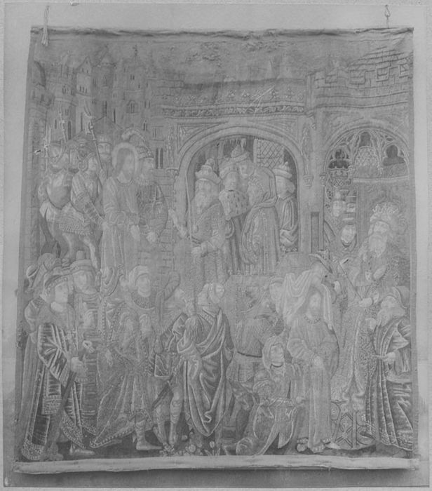 pièce murale (tenture) : le Christ chez Pilate et chez Hérode - © Ministère de la Culture (France), Médiathèque du patrimoine et de la photographie, diffusion RMN-GP