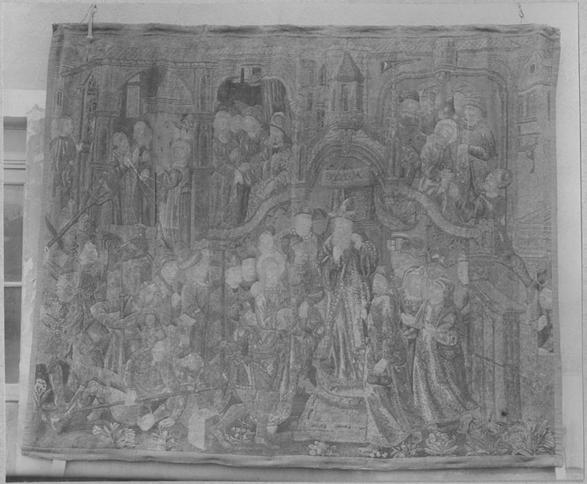 pièce murale (tenture) : le Christ chez Caiphe - © Ministère de la Culture (France), Médiathèque du patrimoine et de la photographie, diffusion RMN-GP