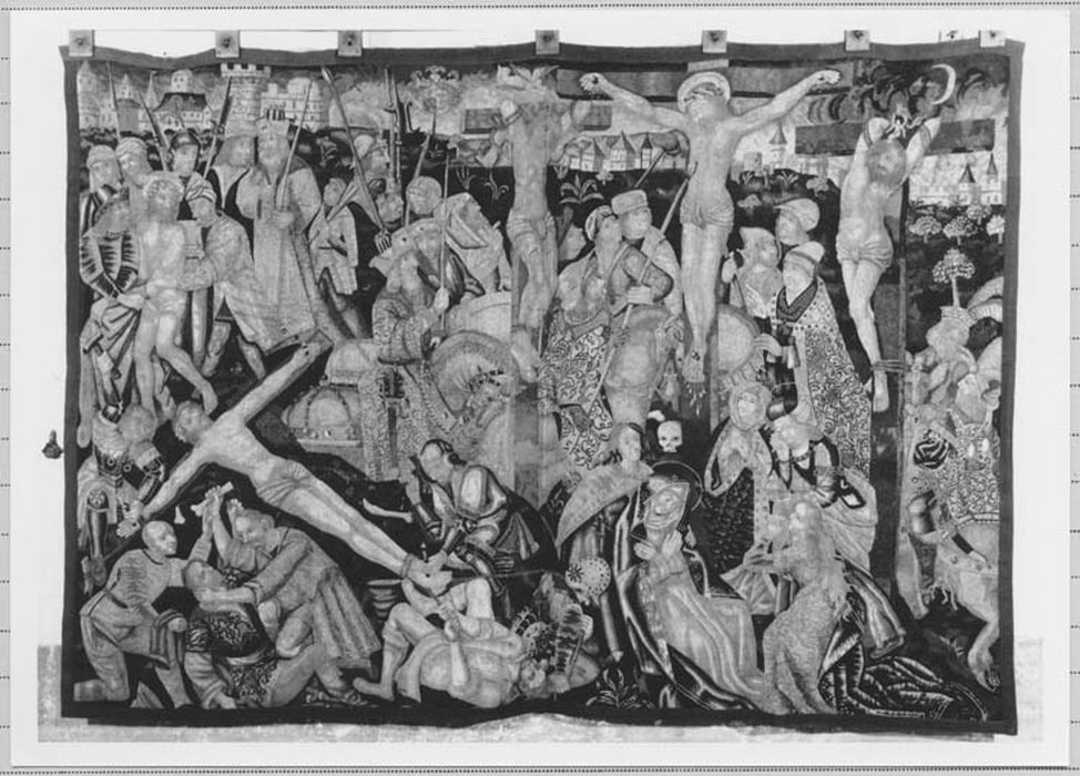 pièce murale : la crucifixion