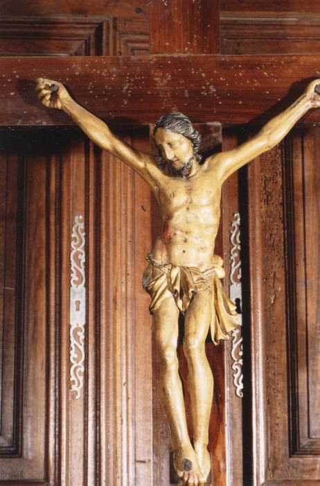 statue : Christ en croix - © Ministère de la Culture (France), Médiathèque du patrimoine et de la photographie, diffusion GrandPalaisRmn Photo