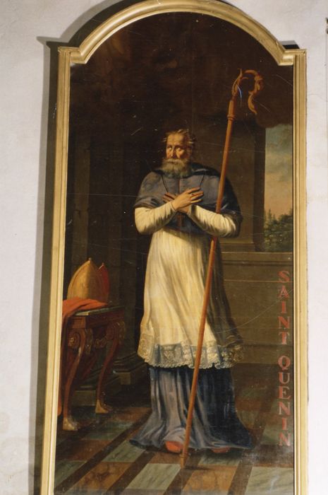 tableau et son cadre : Saint Quenin - © Ministère de la Culture (France), Médiathèque du patrimoine et de la photographie, diffusion GrandPalaisRmn Photo