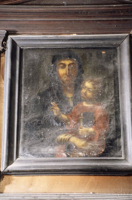 élément de retable et tableau : Vierge à l'Enfant - © Ministère de la Culture (France), Médiathèque du patrimoine et de la photographie, diffusion GrandPalaisRmn Photo