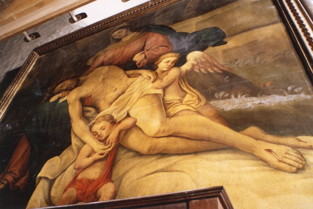 tableau et son cadre : Vierge de Pitié - © Ministère de la Culture (France), Médiathèque du patrimoine et de la photographie, diffusion GrandPalaisRmn Photo