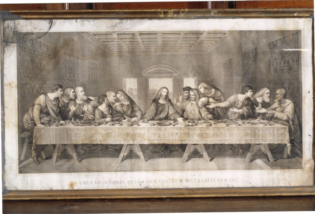 estampe : Cène - © Ministère de la Culture (France), Médiathèque du patrimoine et de la photographie, diffusion GrandPalaisRmn Photo