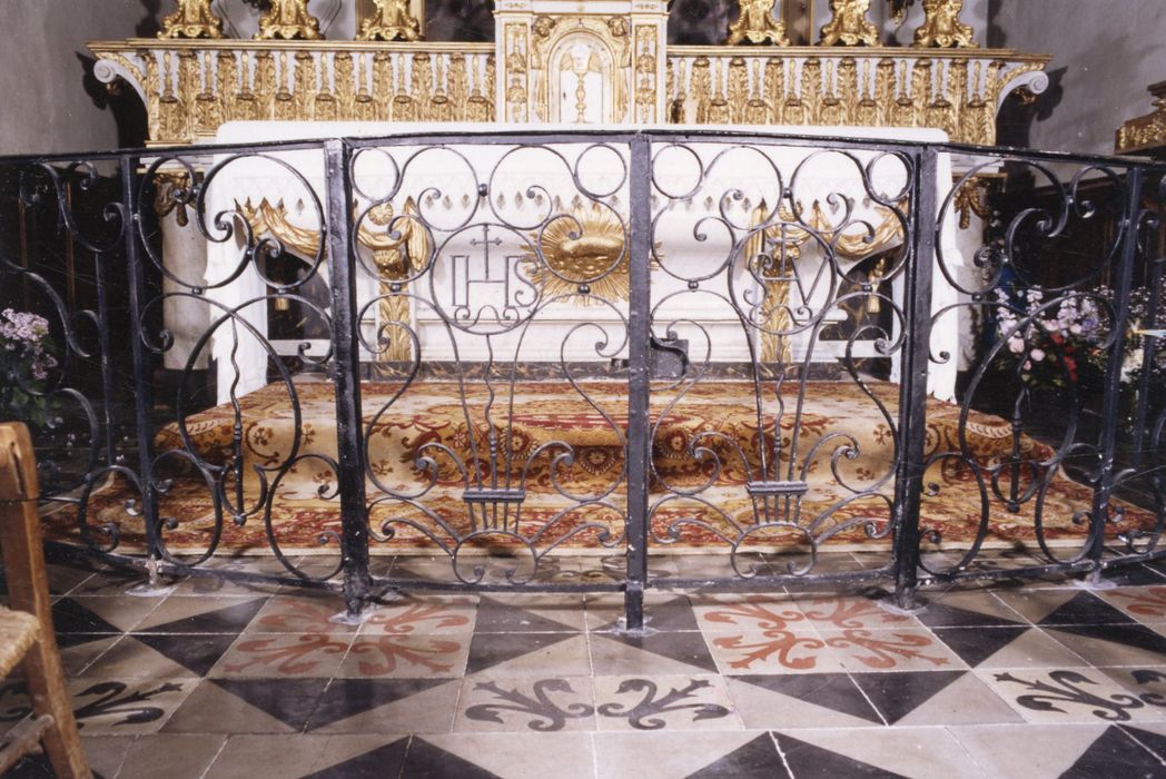 clôture de chapelle (ancienne grille de communion) - © Ministère de la Culture (France), Médiathèque du patrimoine et de la photographie, diffusion GrandPalaisRmn Photo