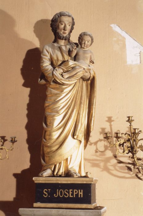 Statue : Saint Joseph et l'Enfant Jésus