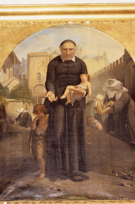 tableau : Saint Vincent de Paul - © Ministère de la Culture (France), Médiathèque du patrimoine et de la photographie, diffusion GrandPalaisRmn Photo