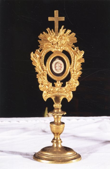 reliquaire-monstrance de sainte Claire, saint François-Régis et sainte Philomène - © Ministère de la Culture (France), Médiathèque du patrimoine et de la photographie, diffusion GrandPalaisRmn Photo