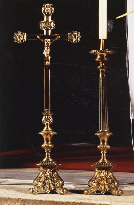 chandelier, croix d'autel (garniture d'autel) - © Ministère de la Culture (France), Médiathèque du patrimoine et de la photographie, diffusion GrandPalaisRmn Photo