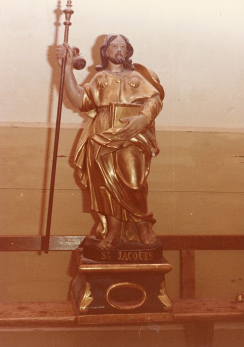 statue-reliquaire : Saint Jacques - © Ministère de la Culture (France), Médiathèque du patrimoine et de la photographie, diffusion GrandPalaisRmn Photo