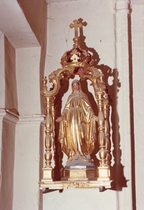 statue et son dais : Immaculée Conception - © Ministère de la Culture (France), Médiathèque du patrimoine et de la photographie, diffusion GrandPalaisRmn Photo
