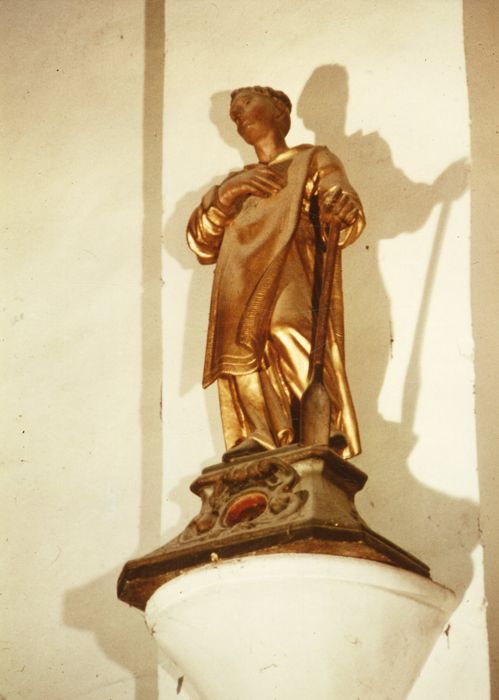 statue-reliquaire : Dominicain à la pelle - © Ministère de la Culture (France), Médiathèque du patrimoine et de la photographie, diffusion GrandPalaisRmn Photo