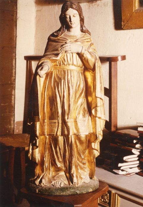 Statue (statuette) : Sainte Marguerite