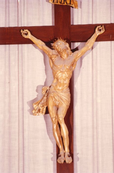 statue : Christ en croix - © Ministère de la Culture (France), Médiathèque du patrimoine et de la photographie, diffusion GrandPalaisRmn Photo