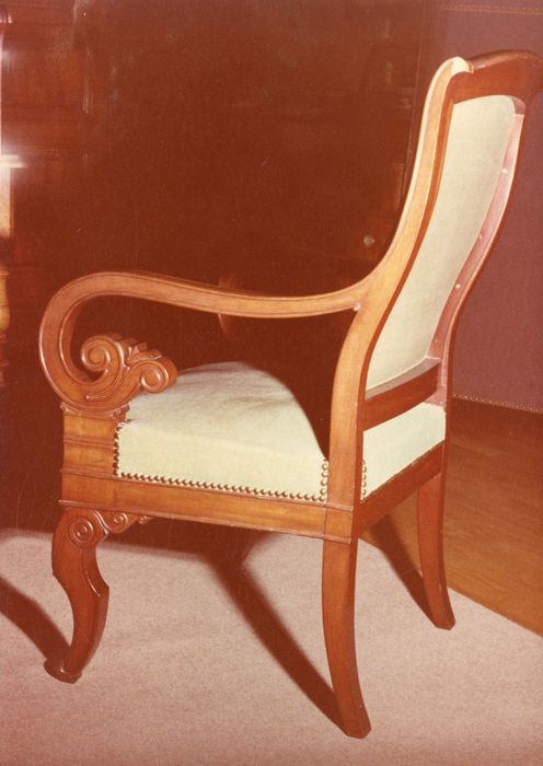 fauteuil de la salle des archives - © Ministère de la Culture (France), Médiathèque du patrimoine et de la photographie, diffusion GrandPalaisRmn Photo