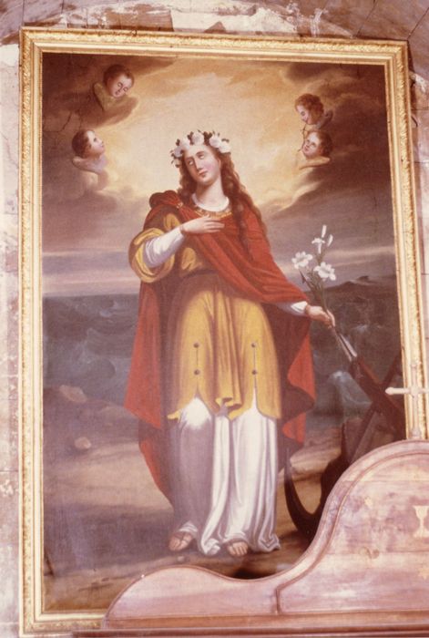 tableau : Sainte Philomène