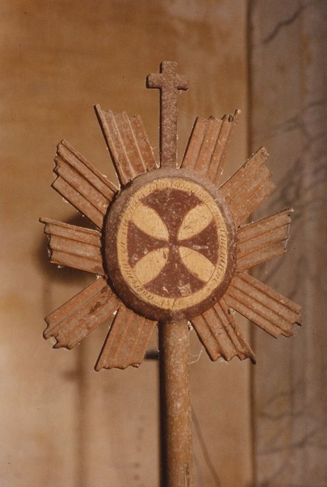 bâton de procession (bâton de pénitent) dit gonfalon - © Ministère de la Culture (France), Médiathèque du patrimoine et de la photographie, diffusion GrandPalaisRmn Photo