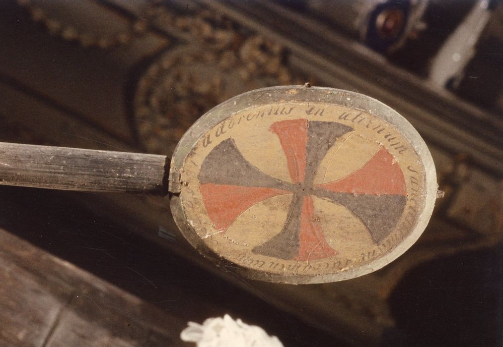 bâton de procession (bâton de pénitent) de la confrérie du Saint-Sacrement, dit gonfalon - © Ministère de la Culture (France), Médiathèque du patrimoine et de la photographie, diffusion GrandPalaisRmn Photo