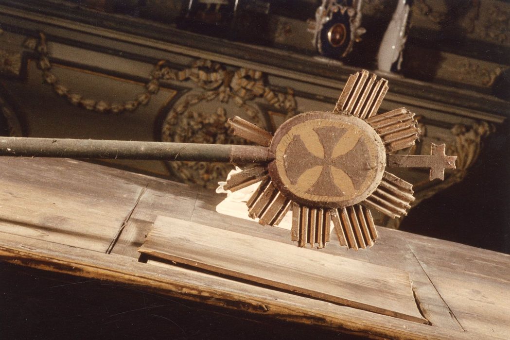 bâton de procession (bâton de pénitent) dit gonfalon - © Ministère de la Culture (France), Médiathèque du patrimoine et de la photographie, diffusion GrandPalaisRmn Photo