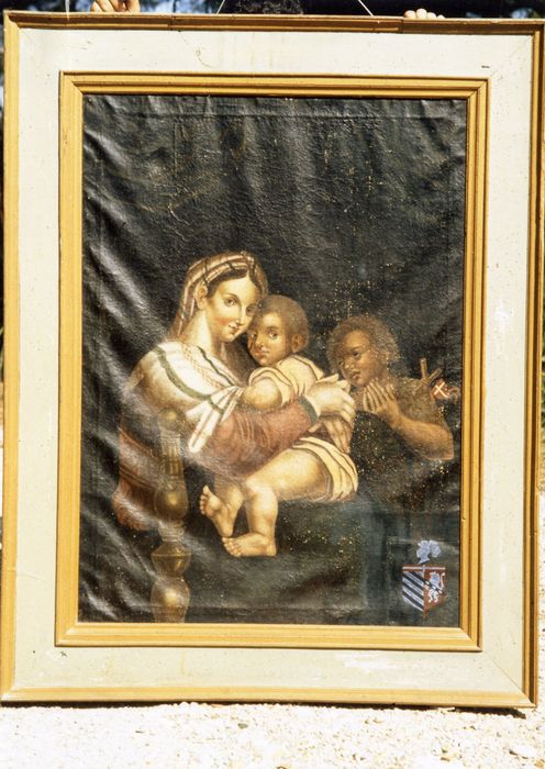 tableau : Vierge à la chaise - © Ministère de la Culture (France), Médiathèque du patrimoine et de la photographie, diffusion GrandPalaisRmn Photo