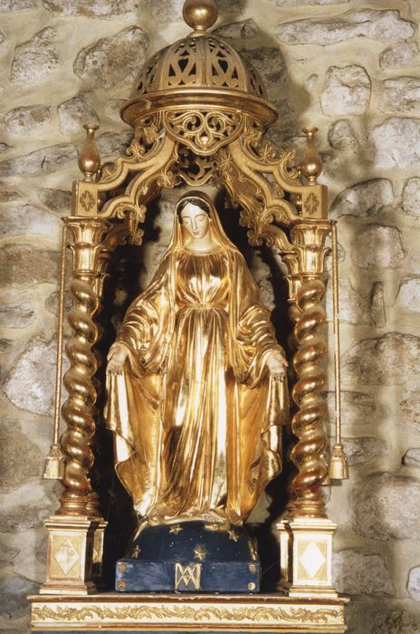statue et son dais : Immaculée Conception - © Ministère de la Culture (France), Médiathèque du patrimoine et de la photographie, diffusion GrandPalaisRmn Photo