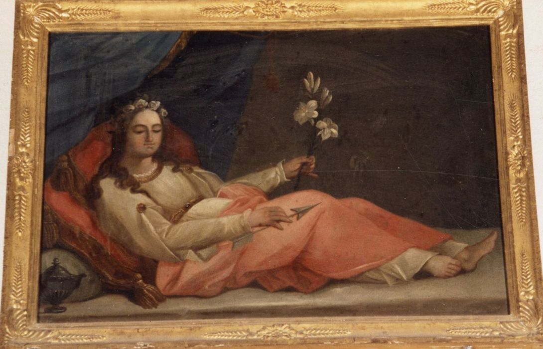tableau : Sainte Philomène - © Ministère de la Culture (France), Médiathèque du patrimoine et de la photographie, diffusion GrandPalaisRmn Photo