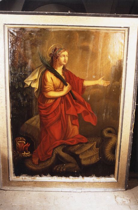 tableau : Sainte martyre (sainte Marthe ?) - © Ministère de la Culture (France), Médiathèque du patrimoine et de la photographie, diffusion GrandPalaisRmn Photo