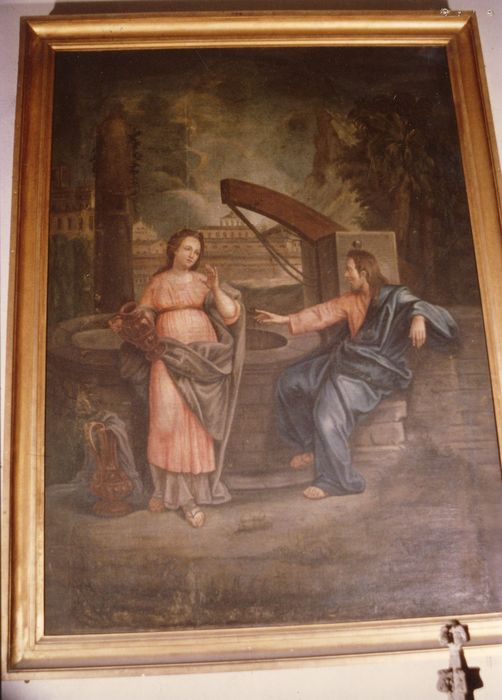 Tableau : Christ et la Samaritaine