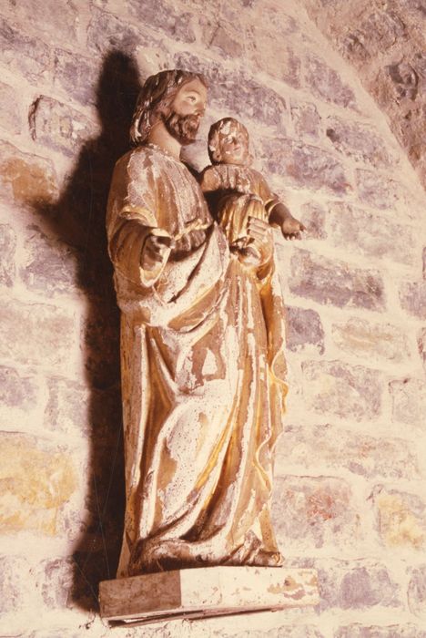 statue : Saint Joseph et l'Enfant Jésus