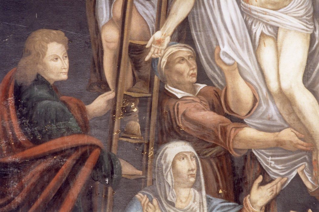 tableau : Descente de Croix, détail - © Ministère de la Culture (France), Médiathèque du patrimoine et de la photographie, diffusion GrandPalaisRmn Photo